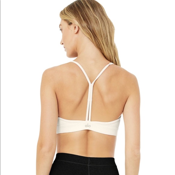 ALO Yoga Other - ALO Yoga Blissful Bra in Ivory Size XS
